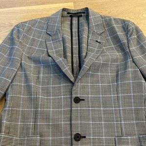 Men’s Prada suit jacket, plaid
